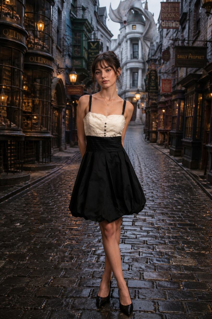 BCBGMaxazria Sz 0 Cocktail Taffeta Button Front Top Bubble Mini Dress NWT